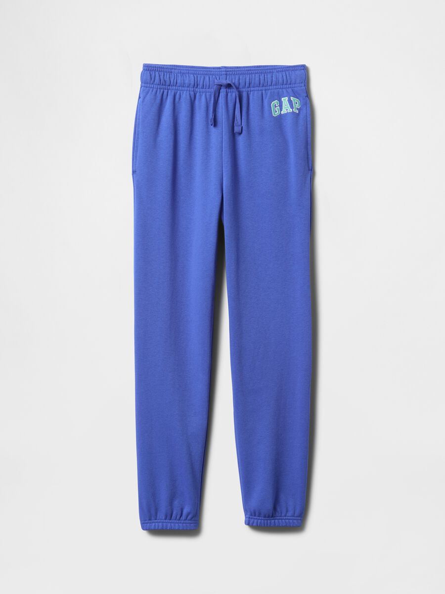 Pantaloni jogger in misto cotone_4