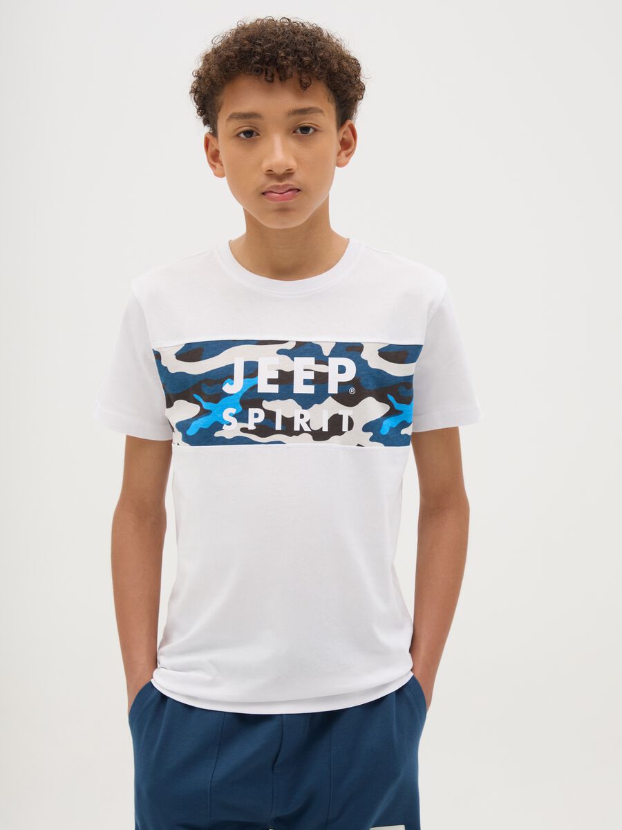 Multicolour pure cotton children's T-shirt_0