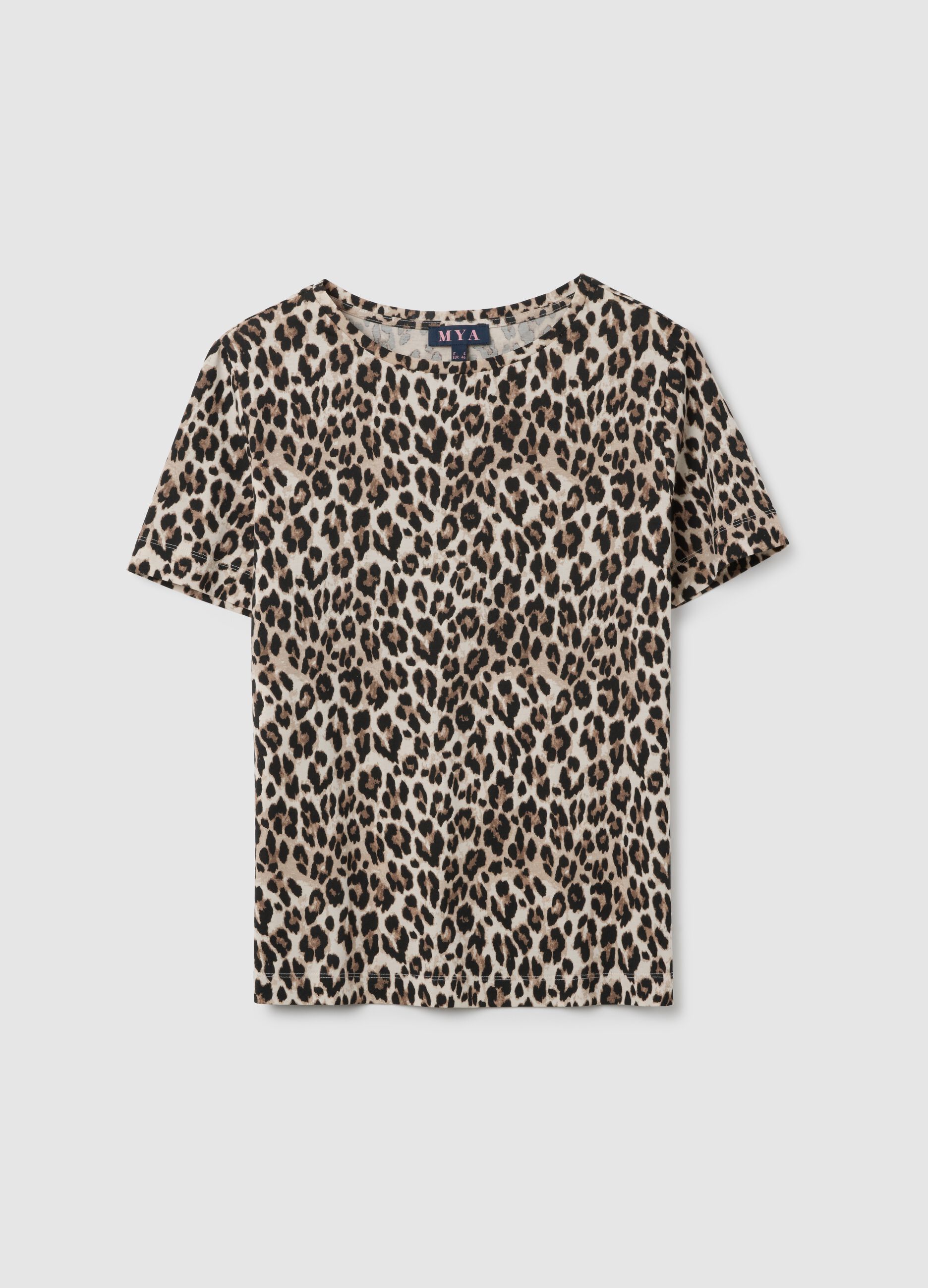 Women's pure cotton multicolour T-shirt