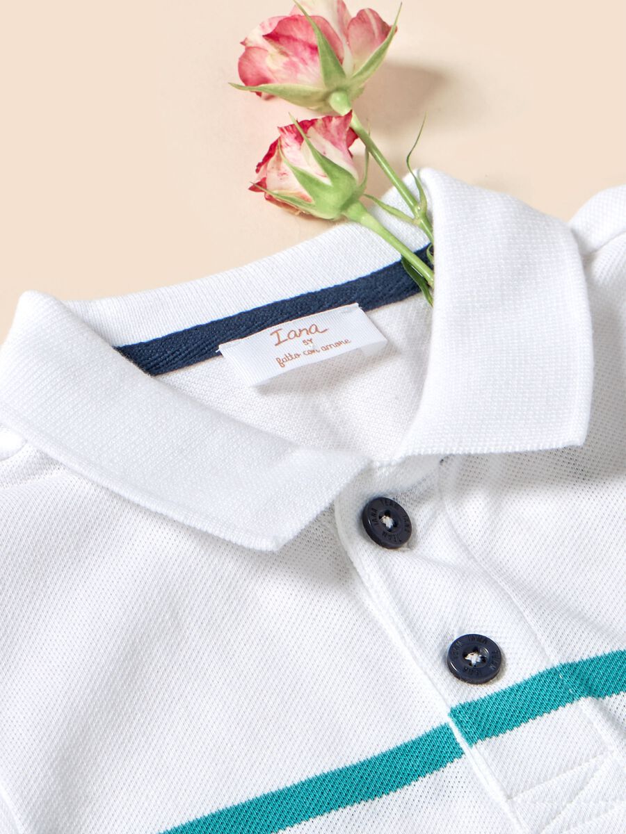 IANA polo shirt in 100% cotton piquet_1