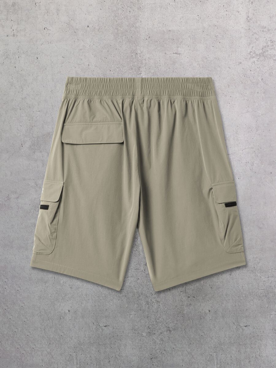 Technical Cargo Shorts Military Green_5