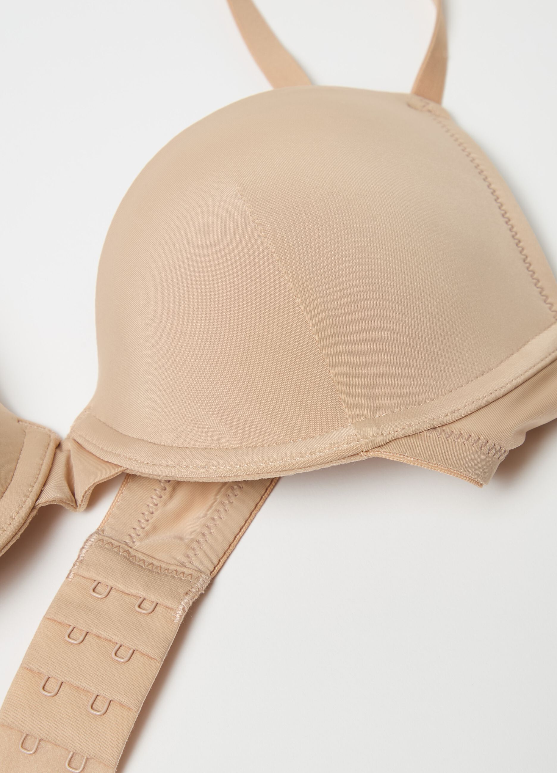 Reggiseno push-up in microfibra color carne