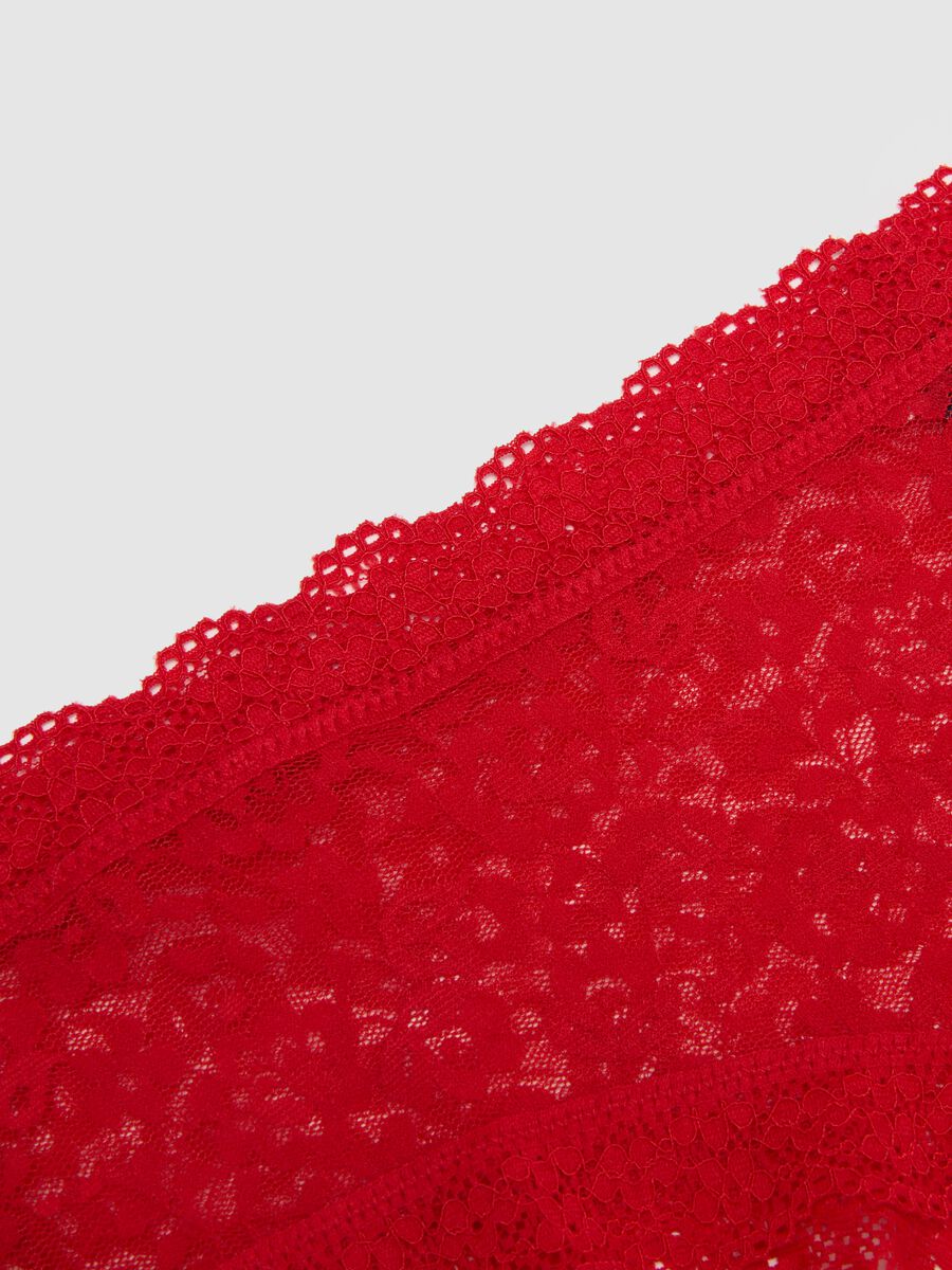 Red Stretch Lace Briefs_5