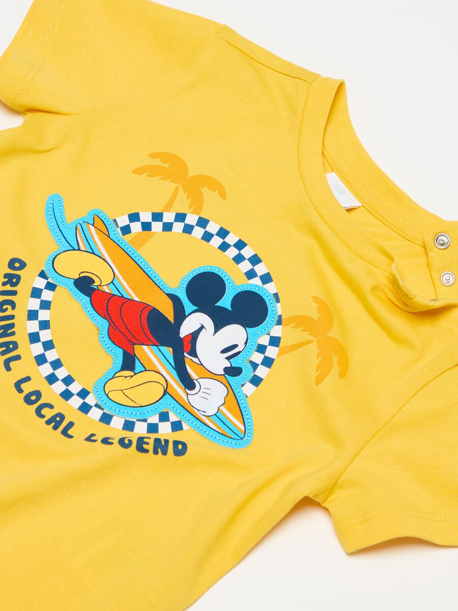 Cotton jogging set with Mickey Mouse print_2