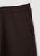 Straight-leg brown trousers_5