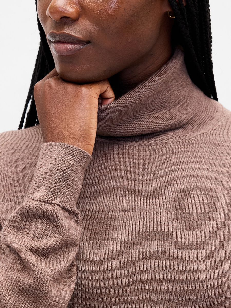 Brown wool pullover_3