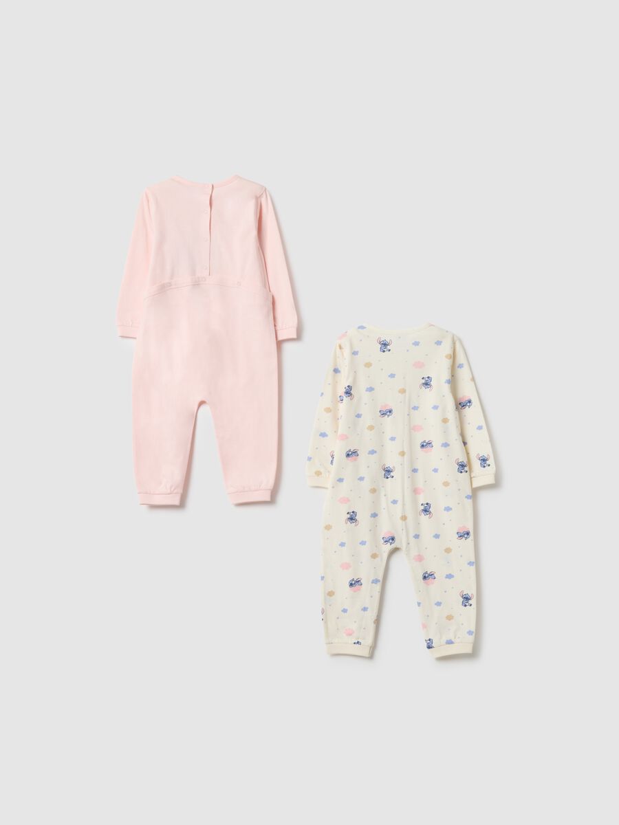 Multicolour pure cotton long-sleeve bodysuits for infants_1