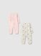 Multicolour pure cotton long-sleeve bodysuits for infants_1
