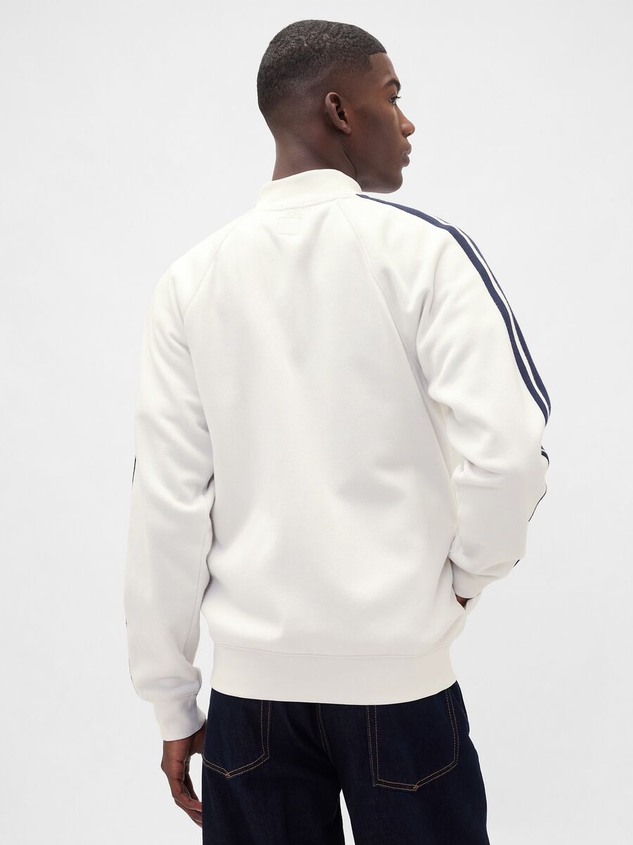 White Full Zip Hoodie_2