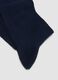 2-pack of blue midi socks in stretch cotton_1