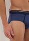 Tripack multicolour polka dot briefs in stretch cotton regular fit_3