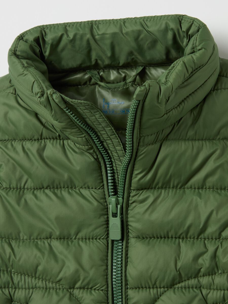 Full-zip quilted gilet_2