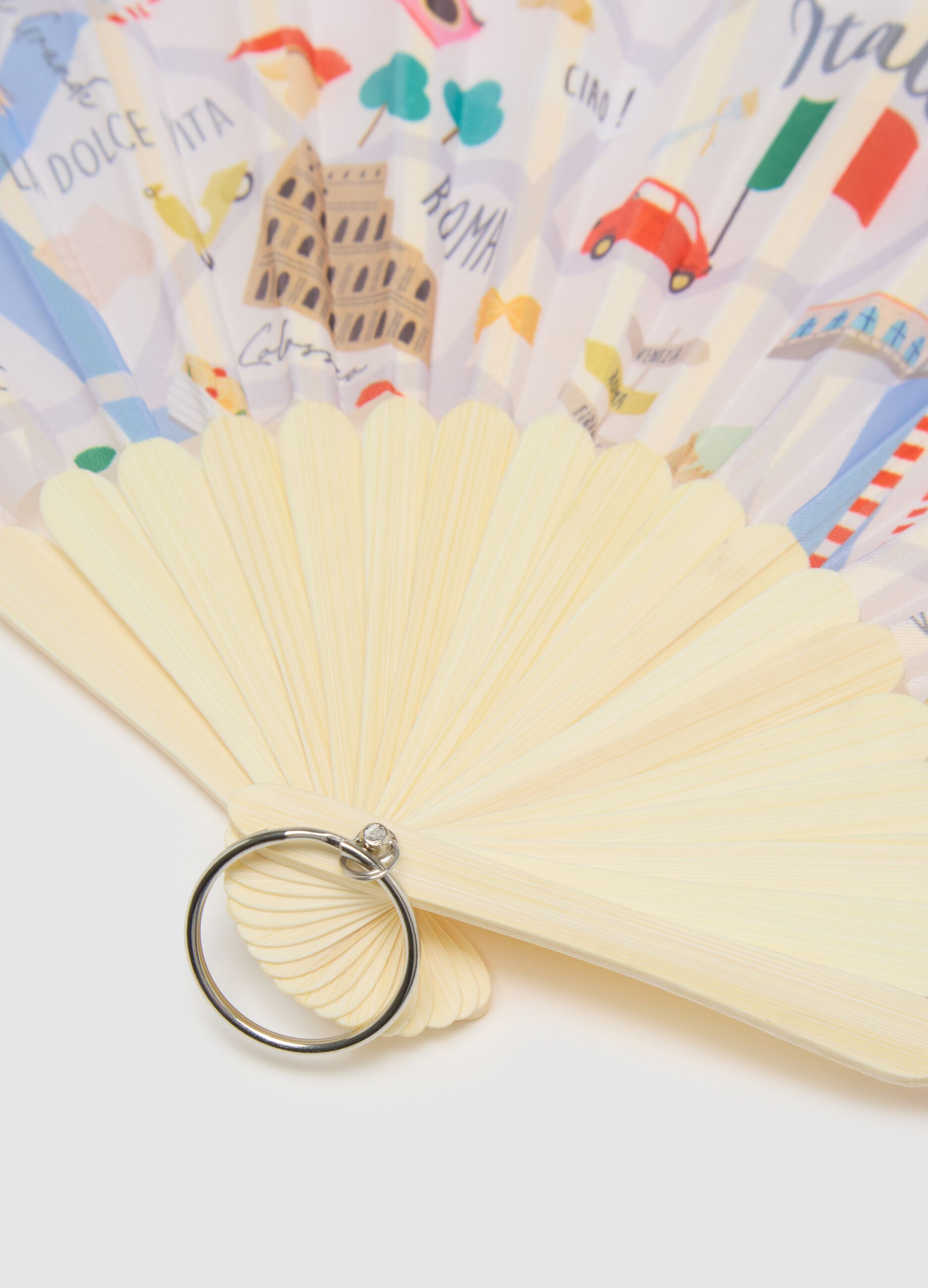 Multicolor Paper Fan