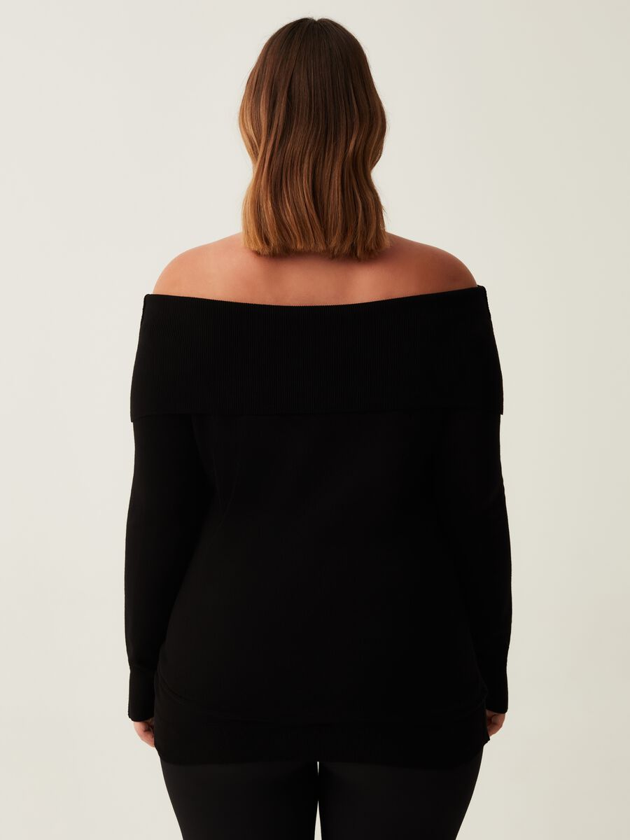 Maglia con spalle scoperte Curvy_2