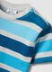 Boys&rsquo; multicolour striped pure cotton regular-fit T-shirt_2
