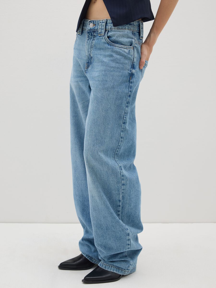 Pure Cotton Denim Skater Jeans_3
