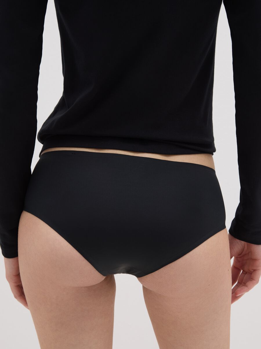 Slip nero in tessuto elasticizzato_2