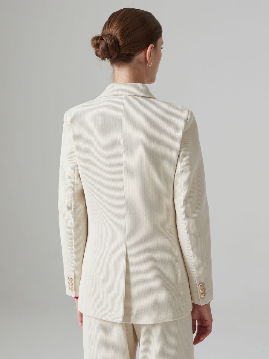 Blazer doppiopetto in corduroy_2