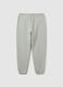 Cotton joggers with logo embroidery_2