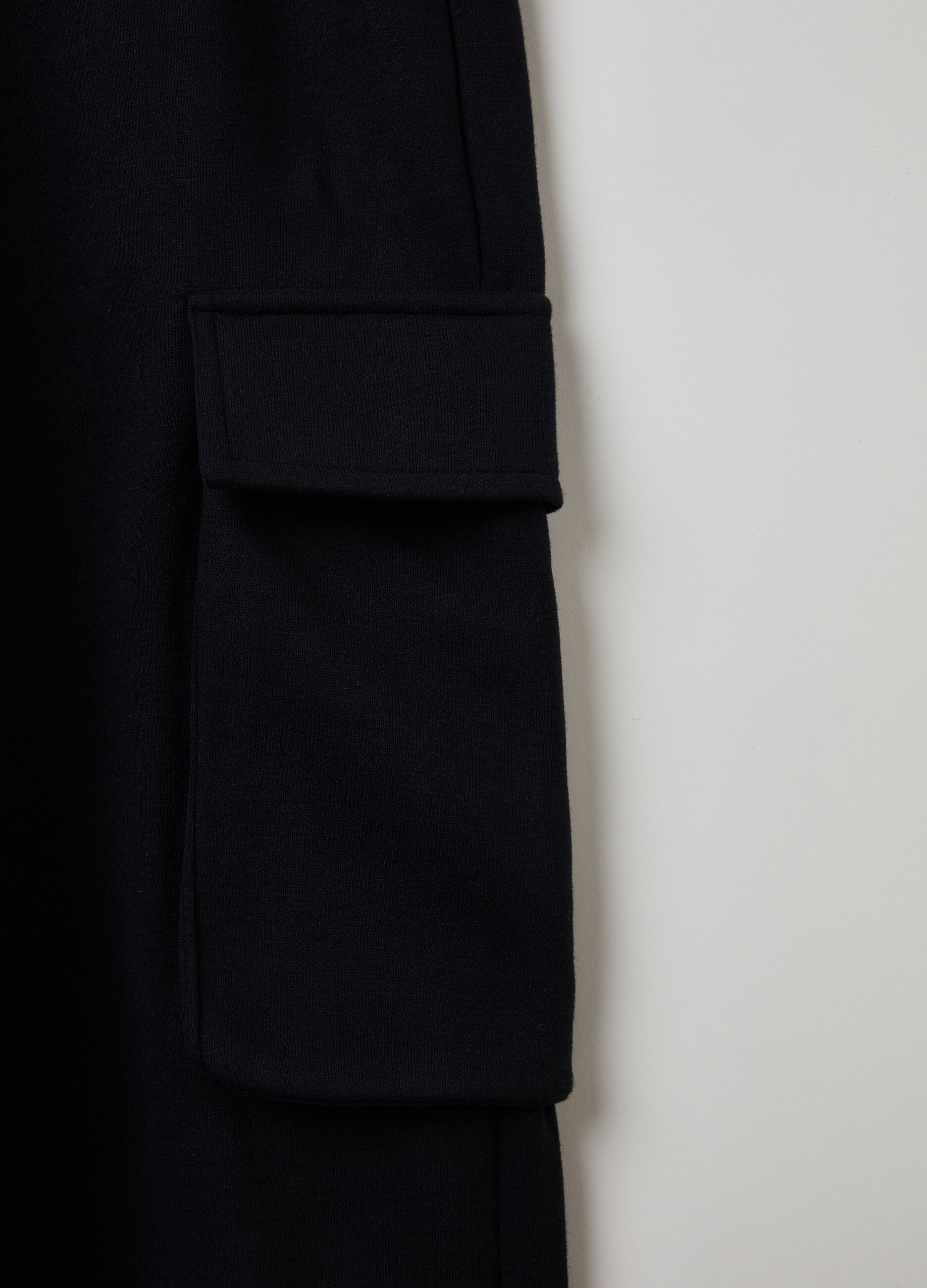 Jogger Cargo Sweatpants Black_8