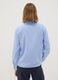 Camicia azzurra in pura viscosa con colletto classico regular fit_3
