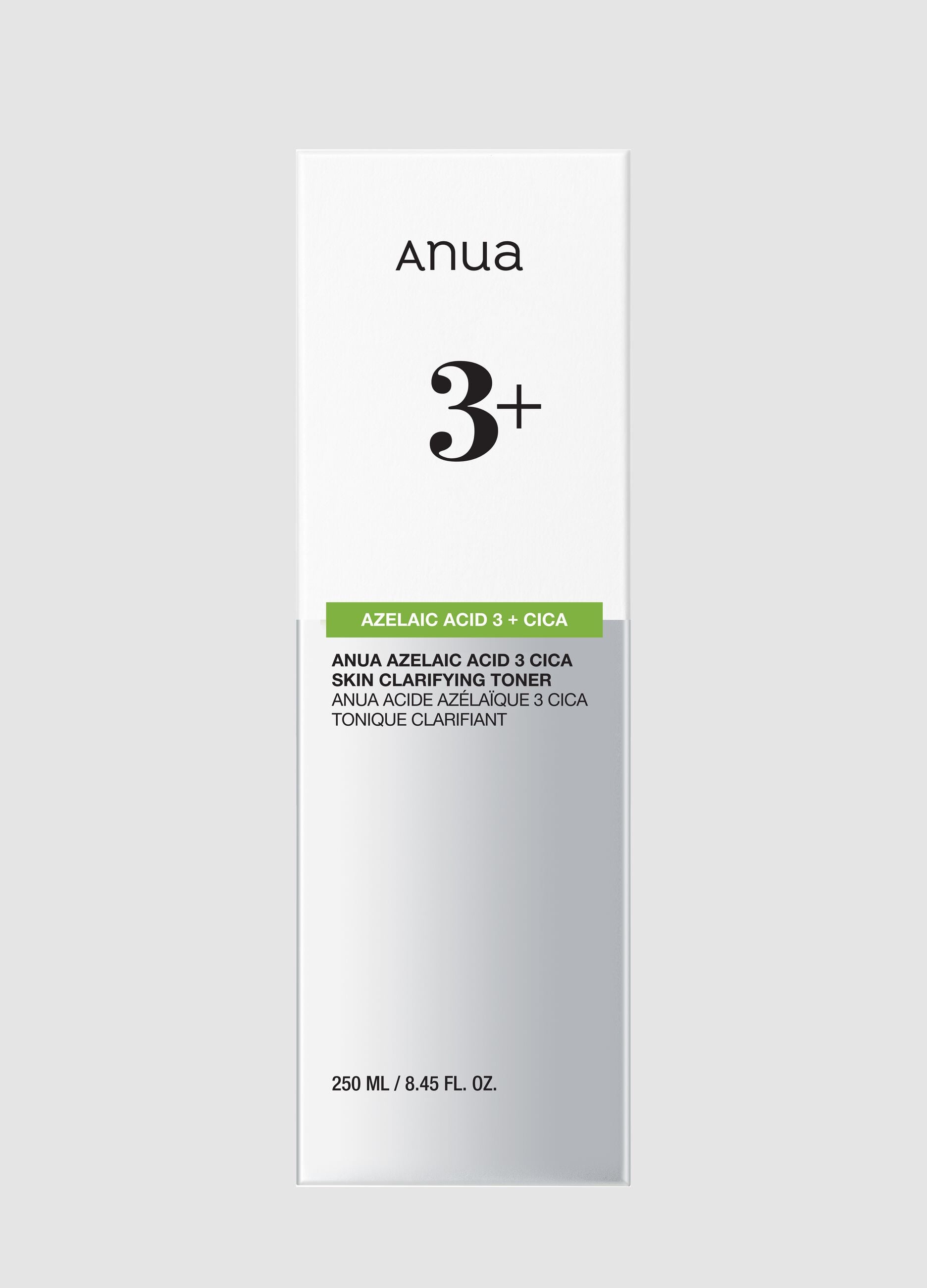 Azelaic Acid 3 Cica Skin Clarifying Toner 250 ml &ndash; Korean Skincare