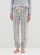 Grey Fleece Pyjama Trousers_1