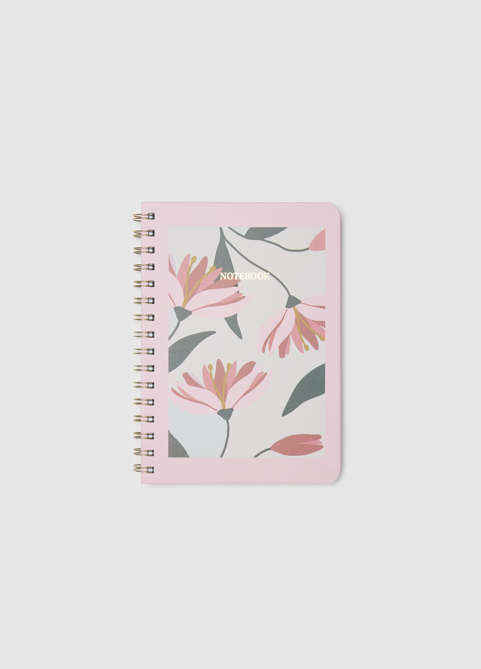Lined spiral notepad