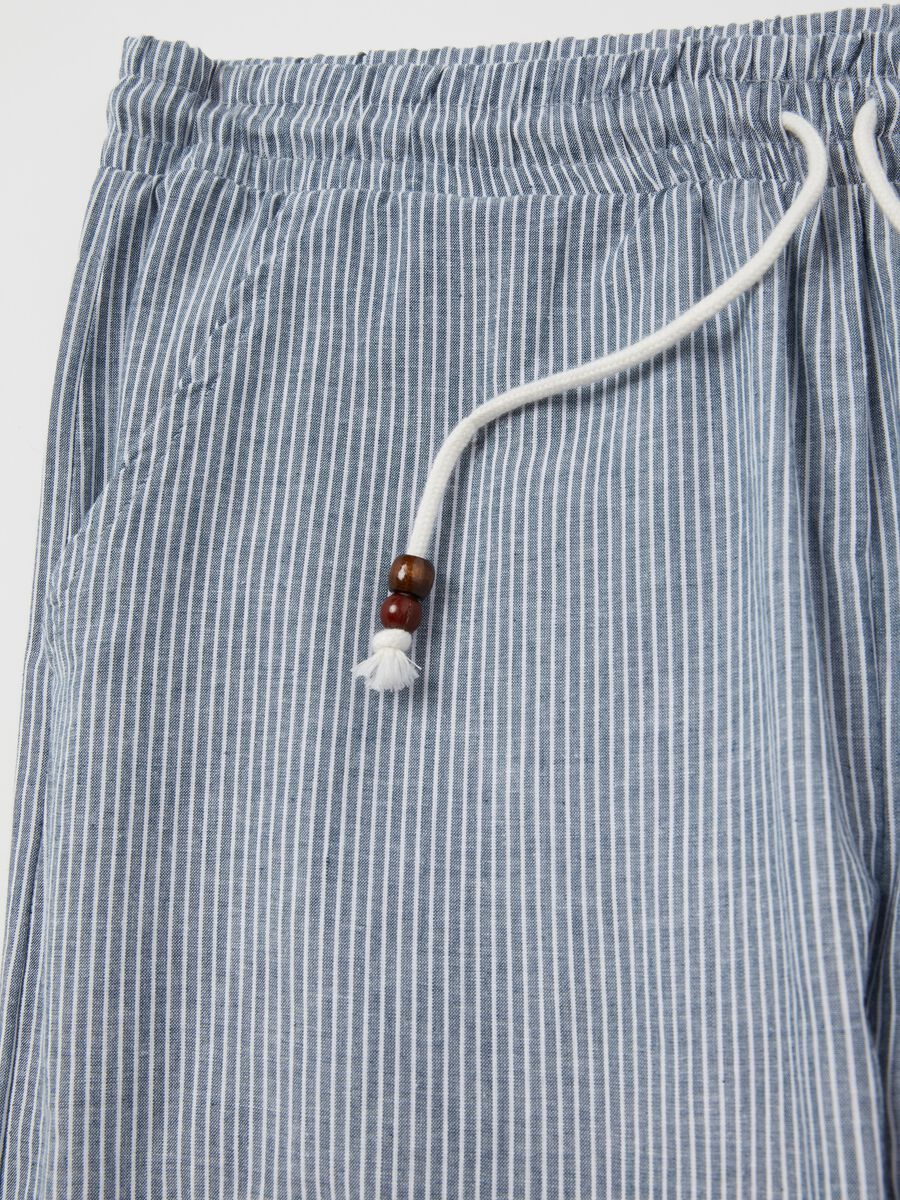 Pigiama lungo con top in slub jersey_1