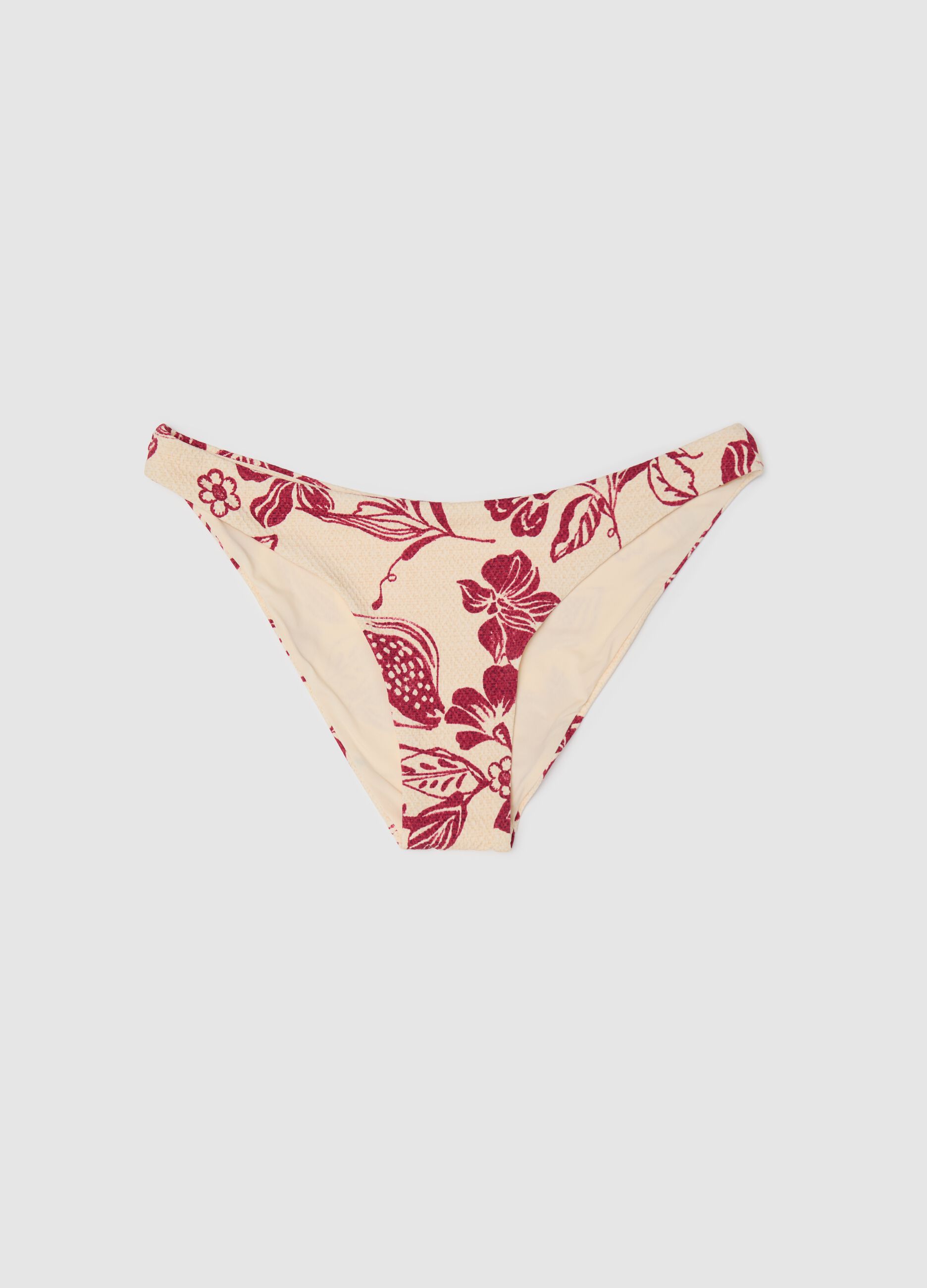 Floral bikini briefs