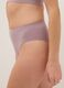 High-waisted pink stretchy fabric brief_3