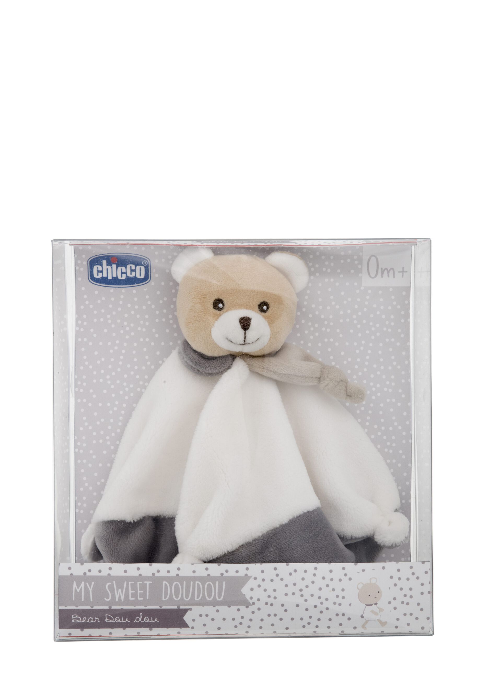 Chicco teddy bear comforter toy