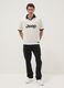 White regular-fit T-shirt with contrast collar and Jeep logo_1
