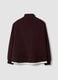 Half-zip viola in misto cotone a strati regular fit_6