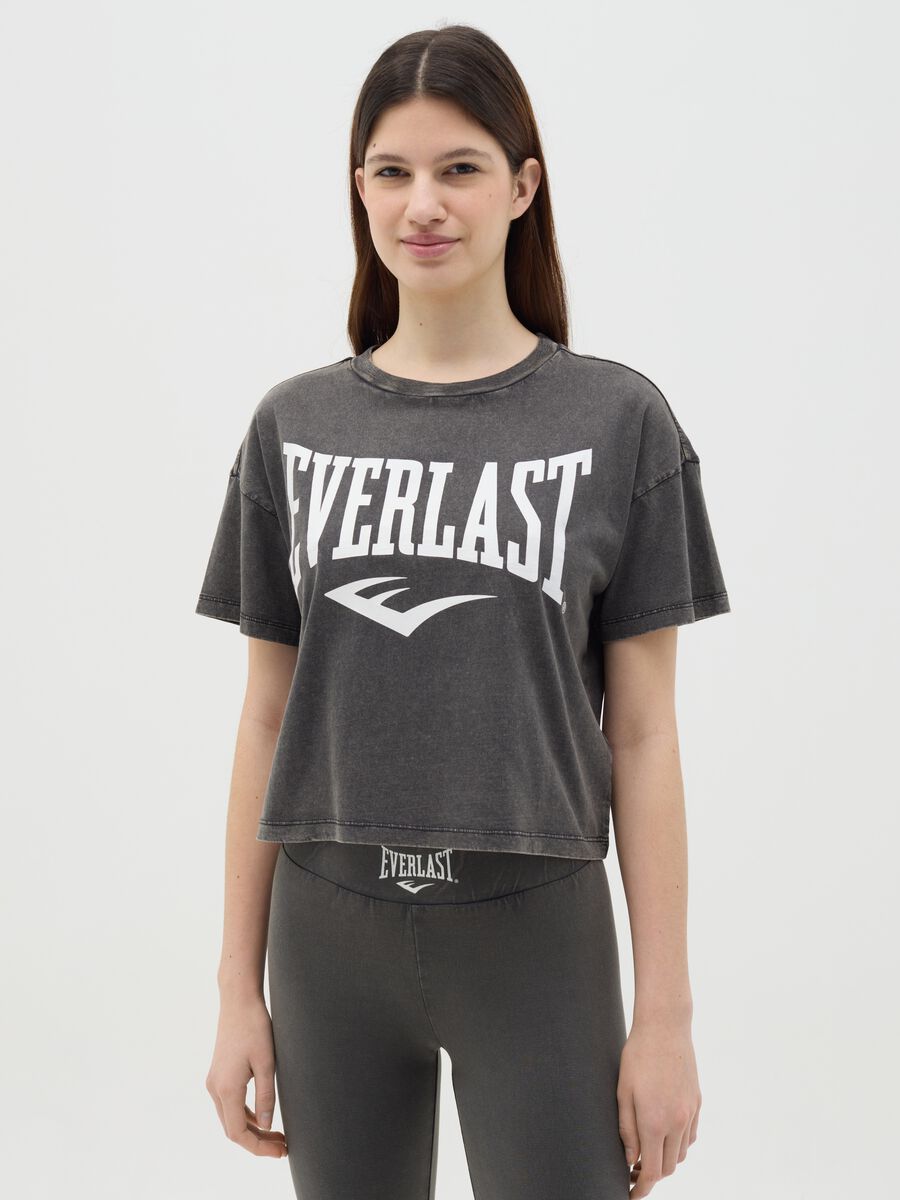 Boxy-fit T-shirt with logo print_0