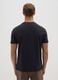 Black cotton blend regular fit T-shirt_2