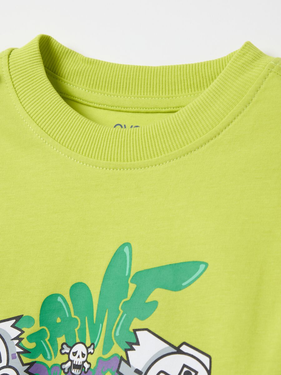 Two-pack long-sleeved T-shirts in cotton with print_3