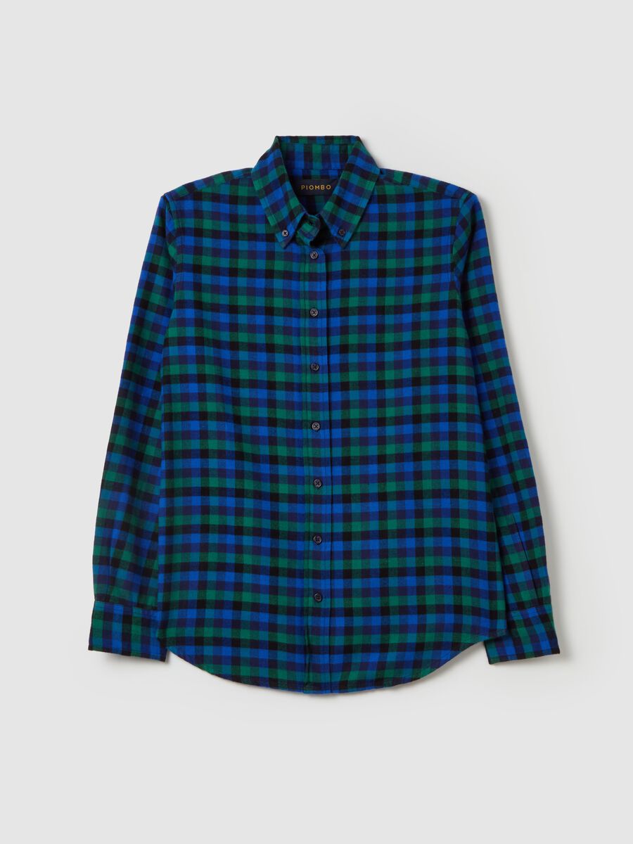 Camicia a quadri button-down_4
