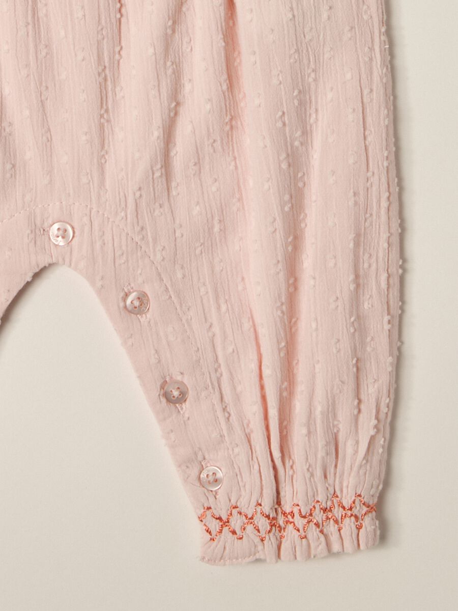 IANA newborn girl onesie in 100% cotton_2