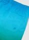 Blue Ombre Swim Shorts with Elasticated Waist_3