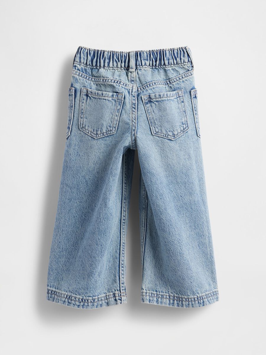 Giapponesi denim in cotone per bambina_2