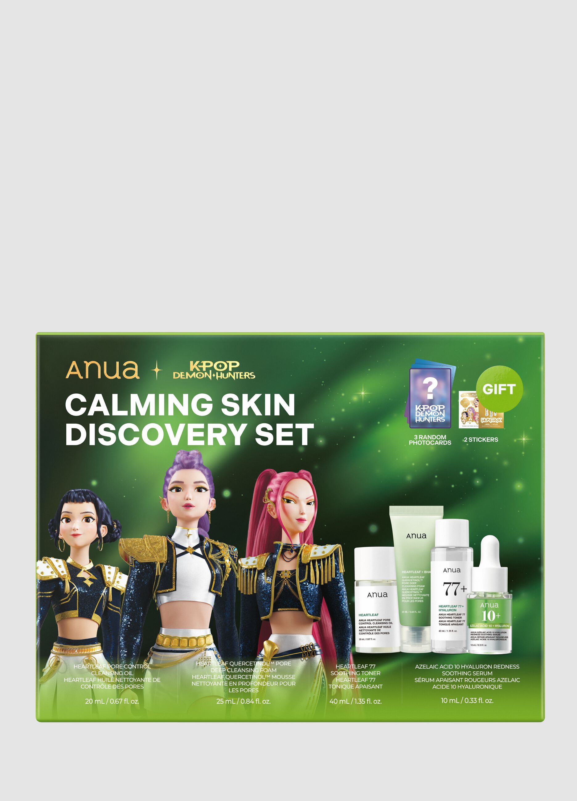 Calming Skin Discovery Set | Anua K-Pop Demon Hunters