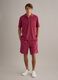 Red cotton-blend polo shirt_2