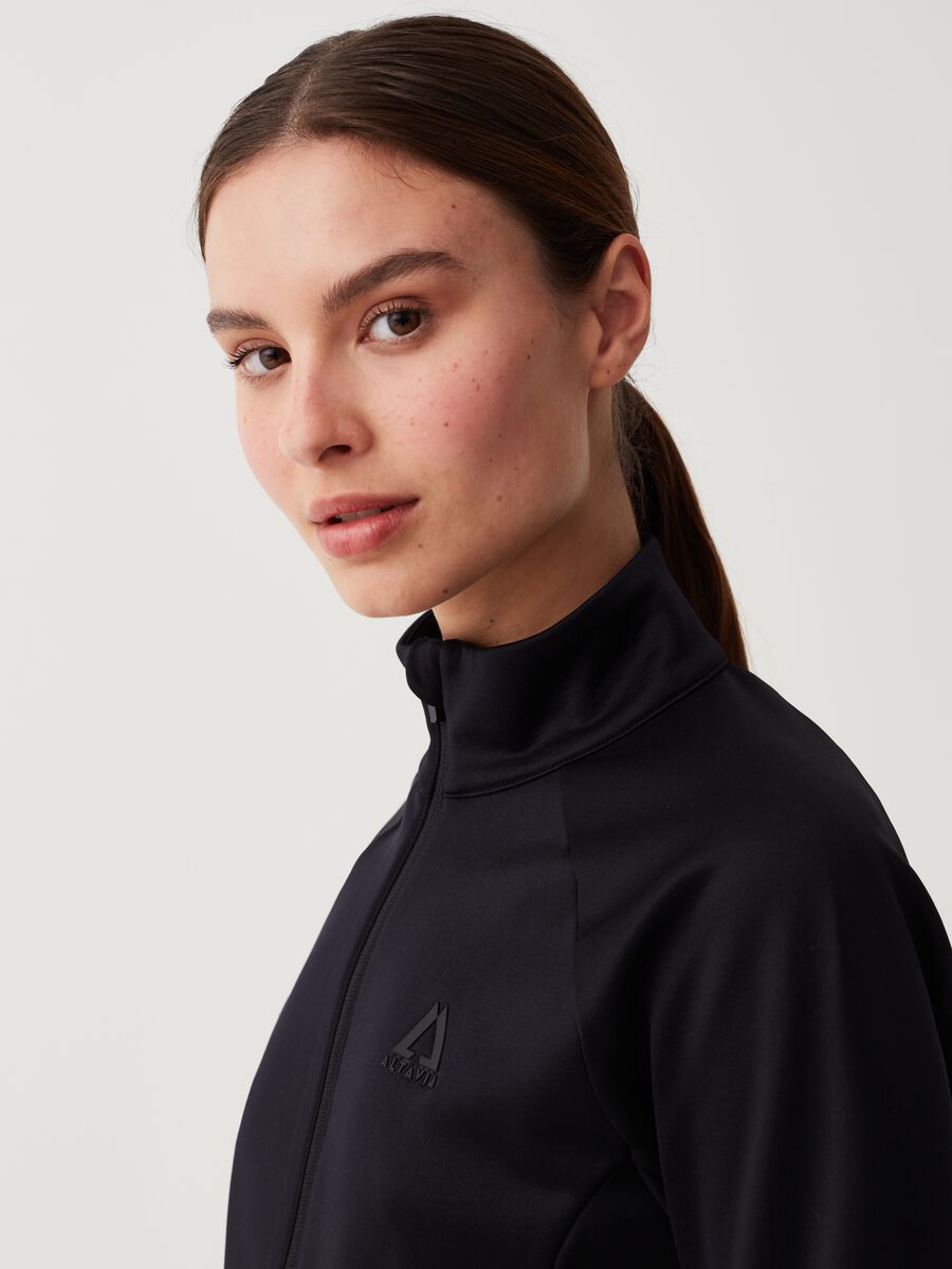 Pile full-zip a collo alto Altavia by Deborah Compagnoni_1
