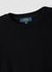 Black crew-neck viscose-blend jumper, regular fit_5