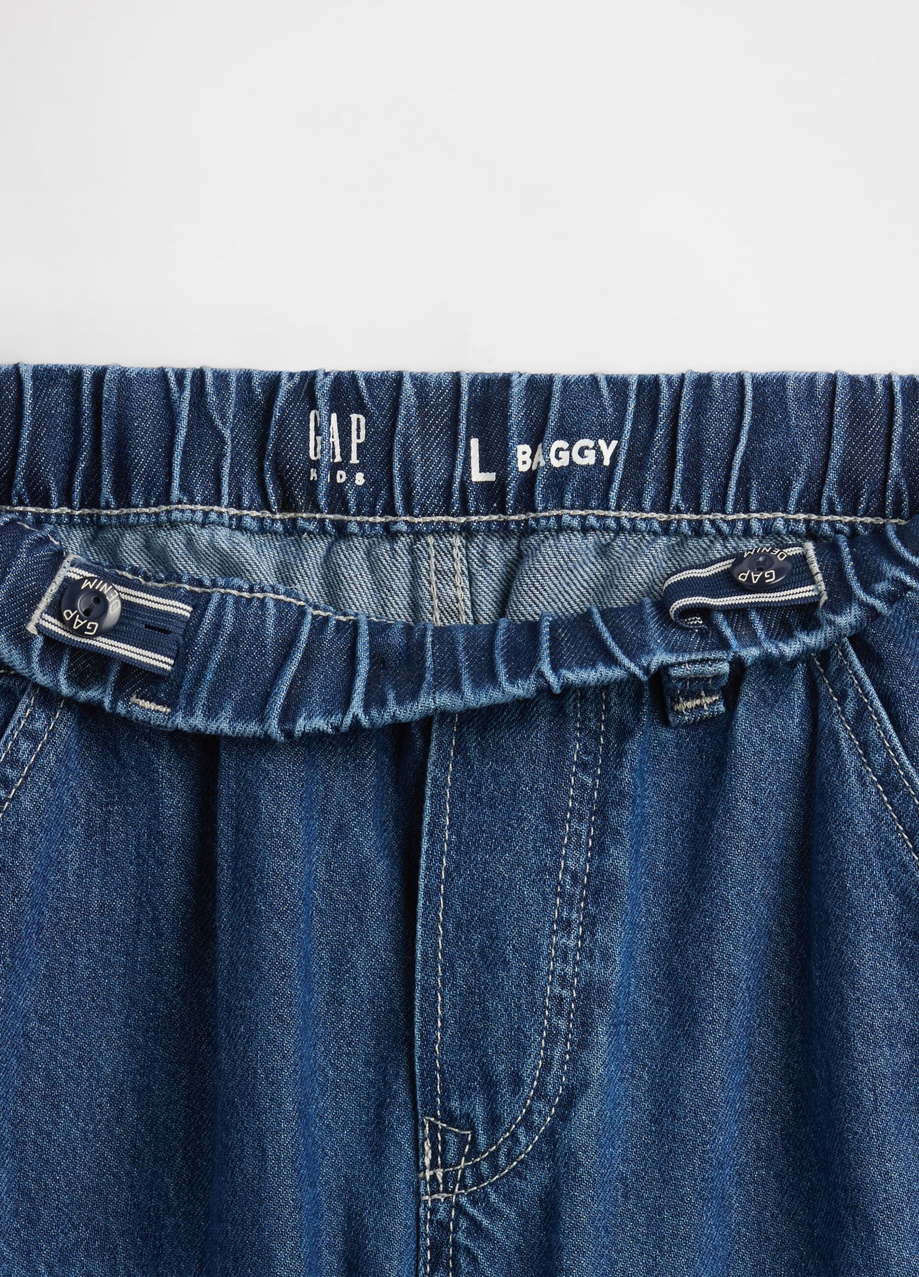Pantaloni baggy in denim per ragazzo