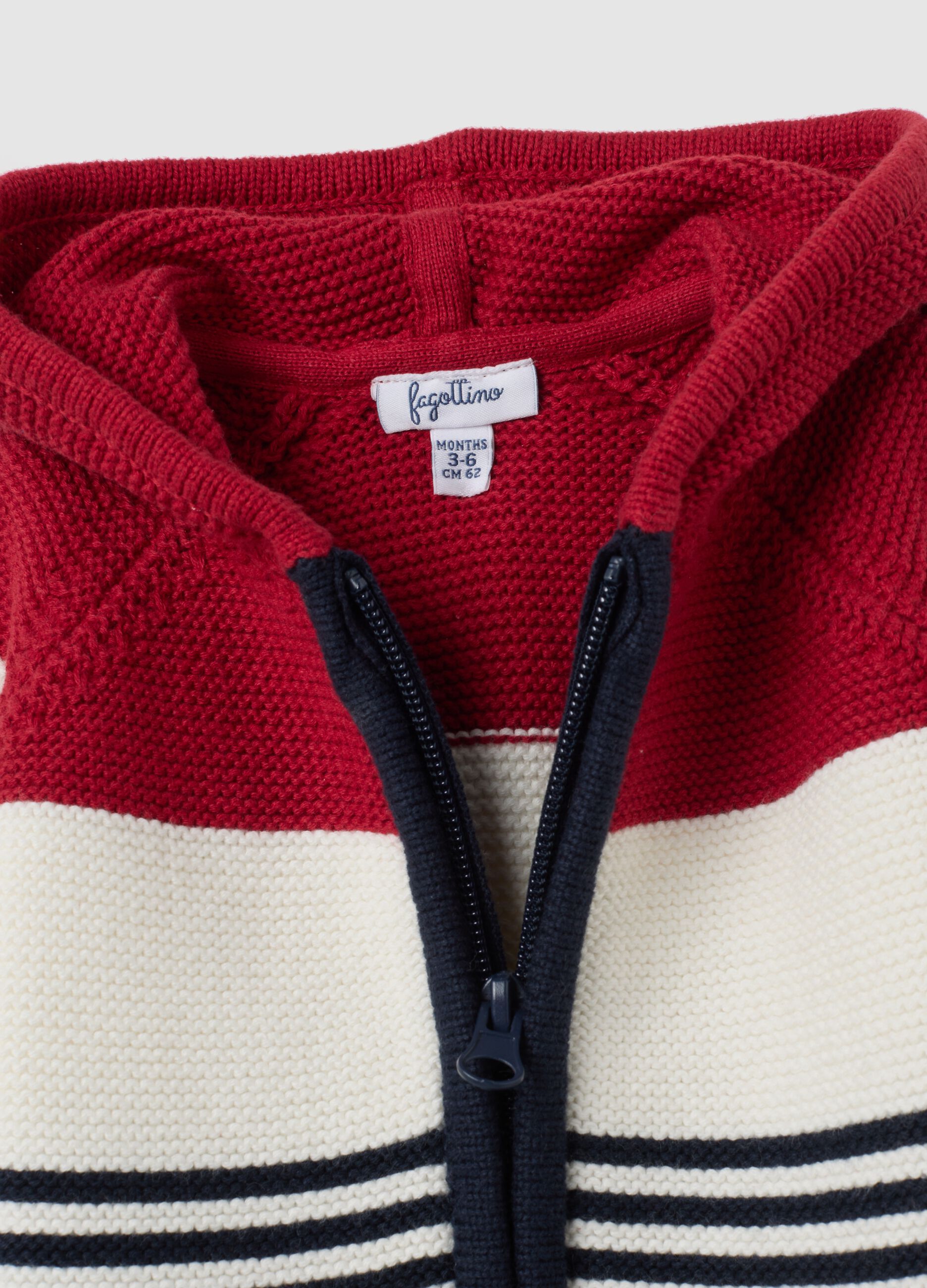 Multicolor Pure Cotton Baby Cardigan Regular Fit