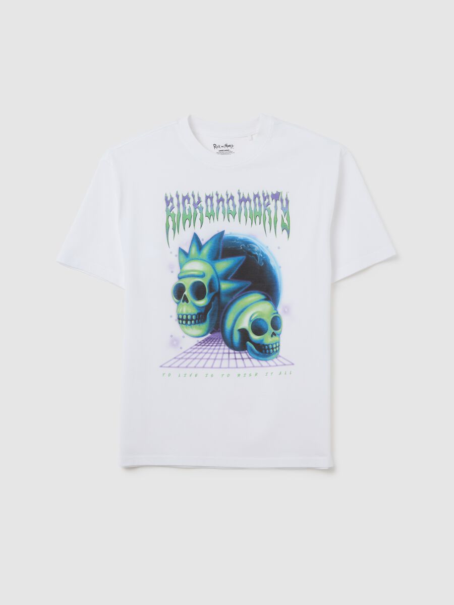 Boys' white pure cotton regular fit t-shirt_3