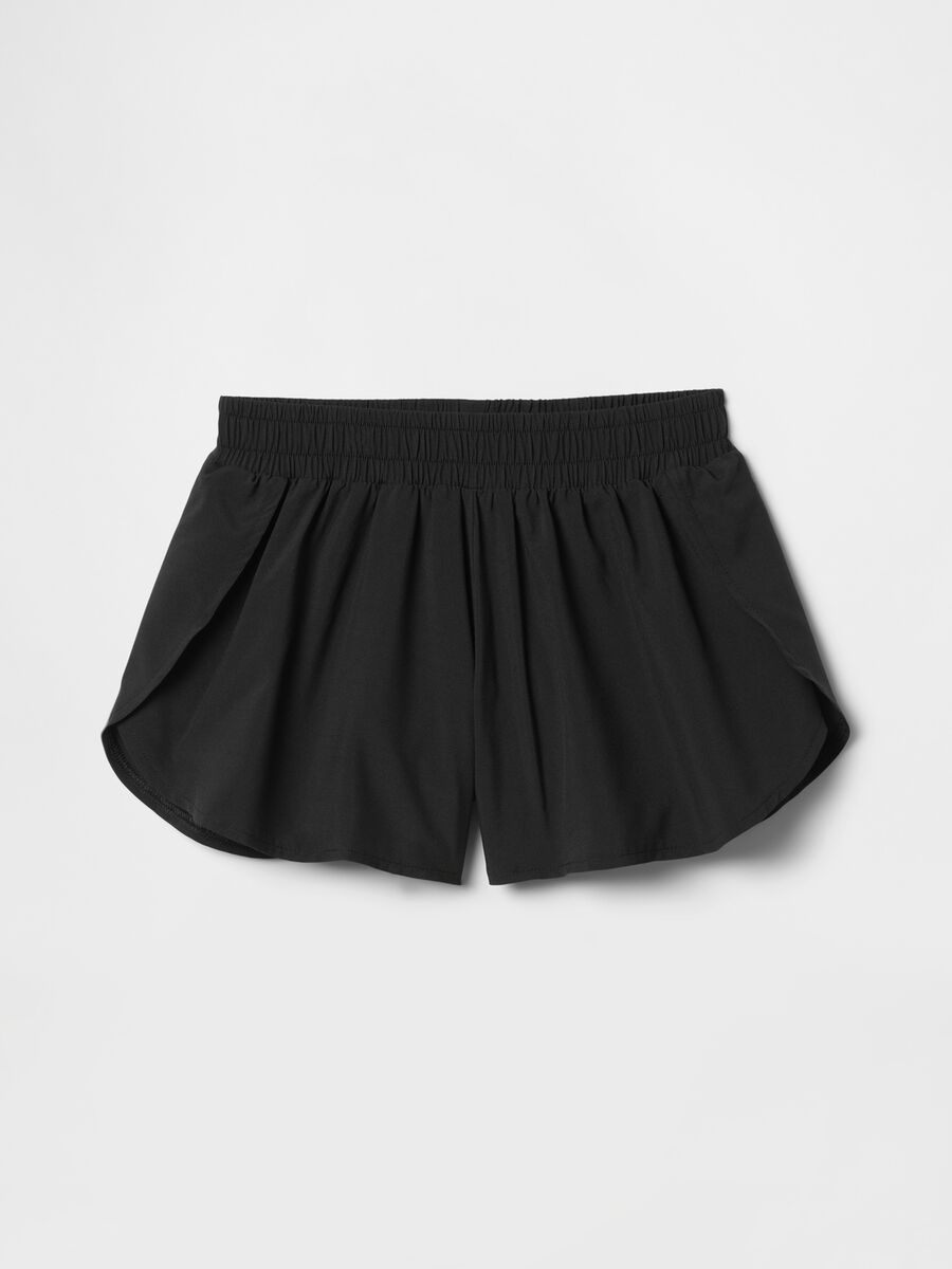 Stretch Black Shorts_3