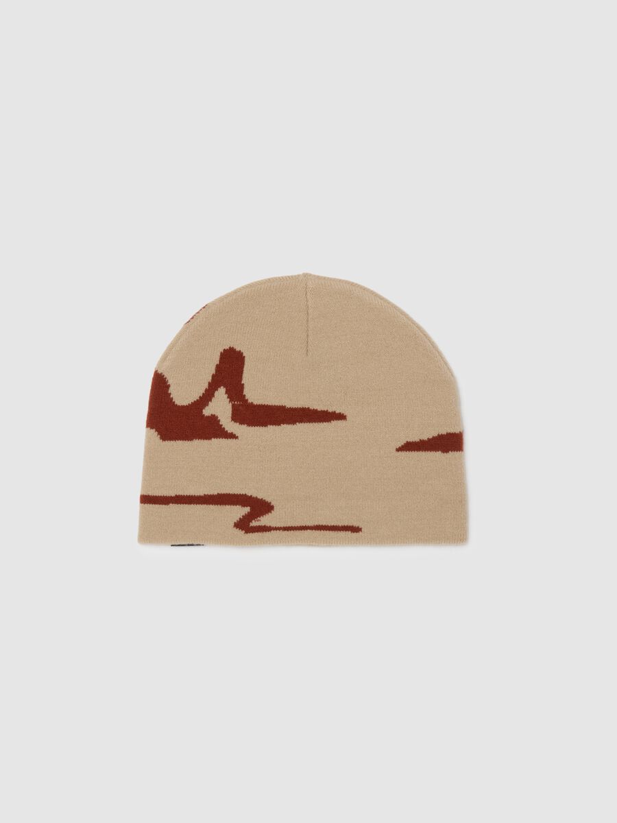 Jacquard Hat with Contrasting Graphic Pattern ALTAVIA WITH DEBORAH COMPAGNONI_1